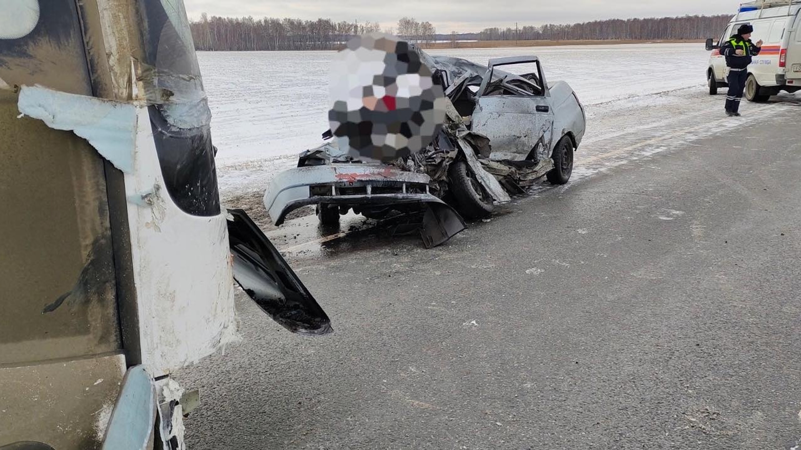 Авария в тюкалинске сегодня на трассе