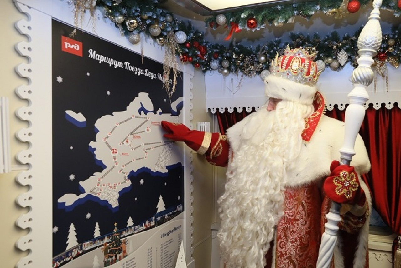Дед Мороз побывает не только в Перми, а проедет по многим городам России