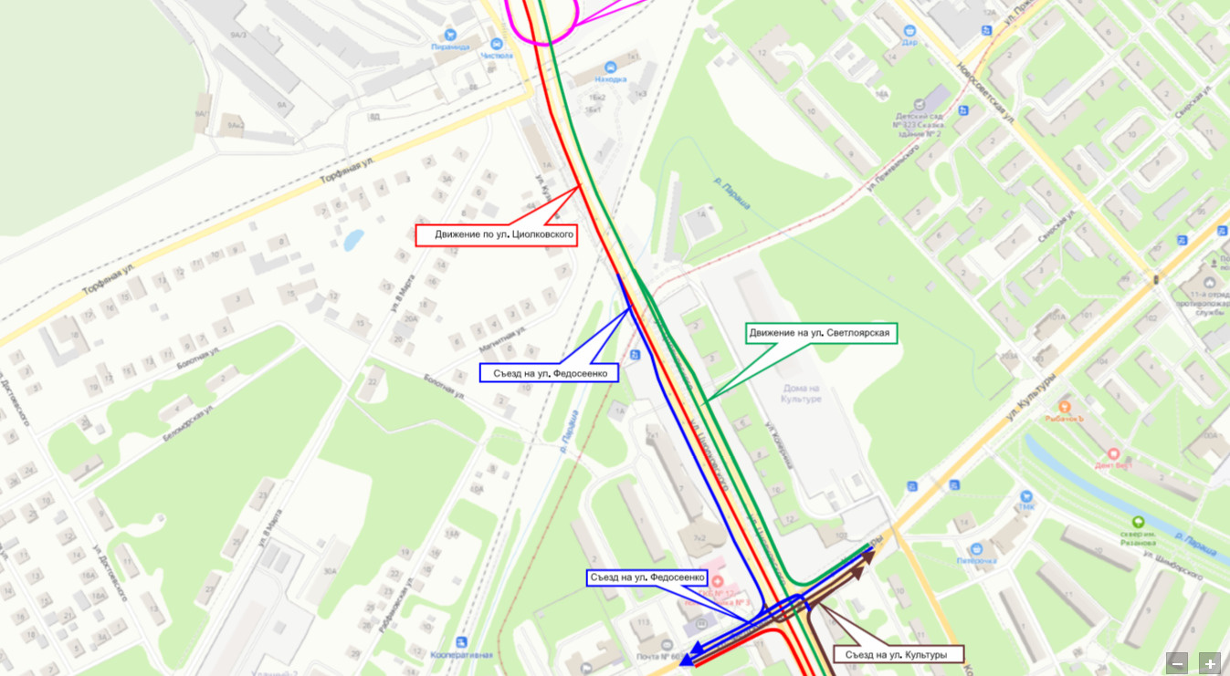 Схема движения на 9 мая в нижнем новгороде