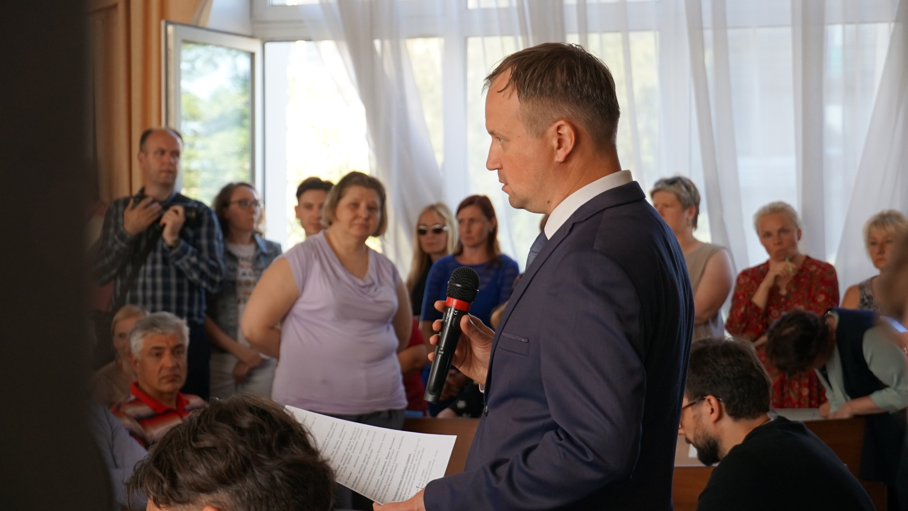 Заммэра Вячеслава Гаврилова перебили аплодисменты Заммэра Вячеслава Гаврилова перебили аплодисменты