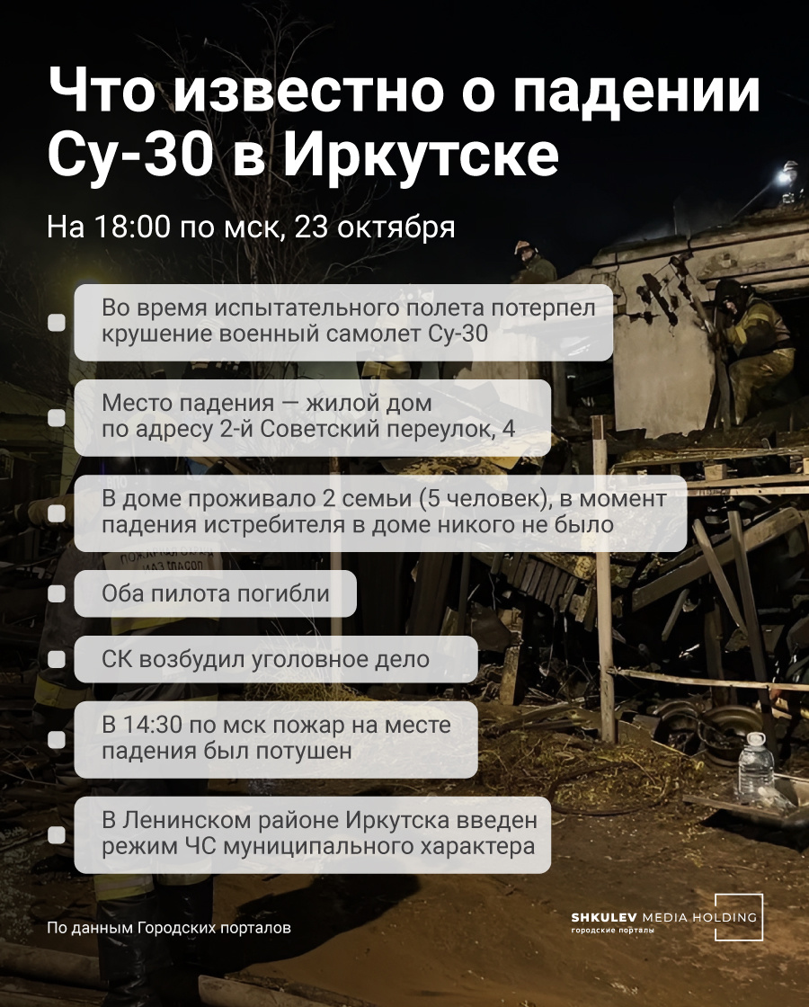 В Иркутске упал военный самолет — онлайн-трансляция - 23 октября 2022 -  ФОНТАНКА.ру