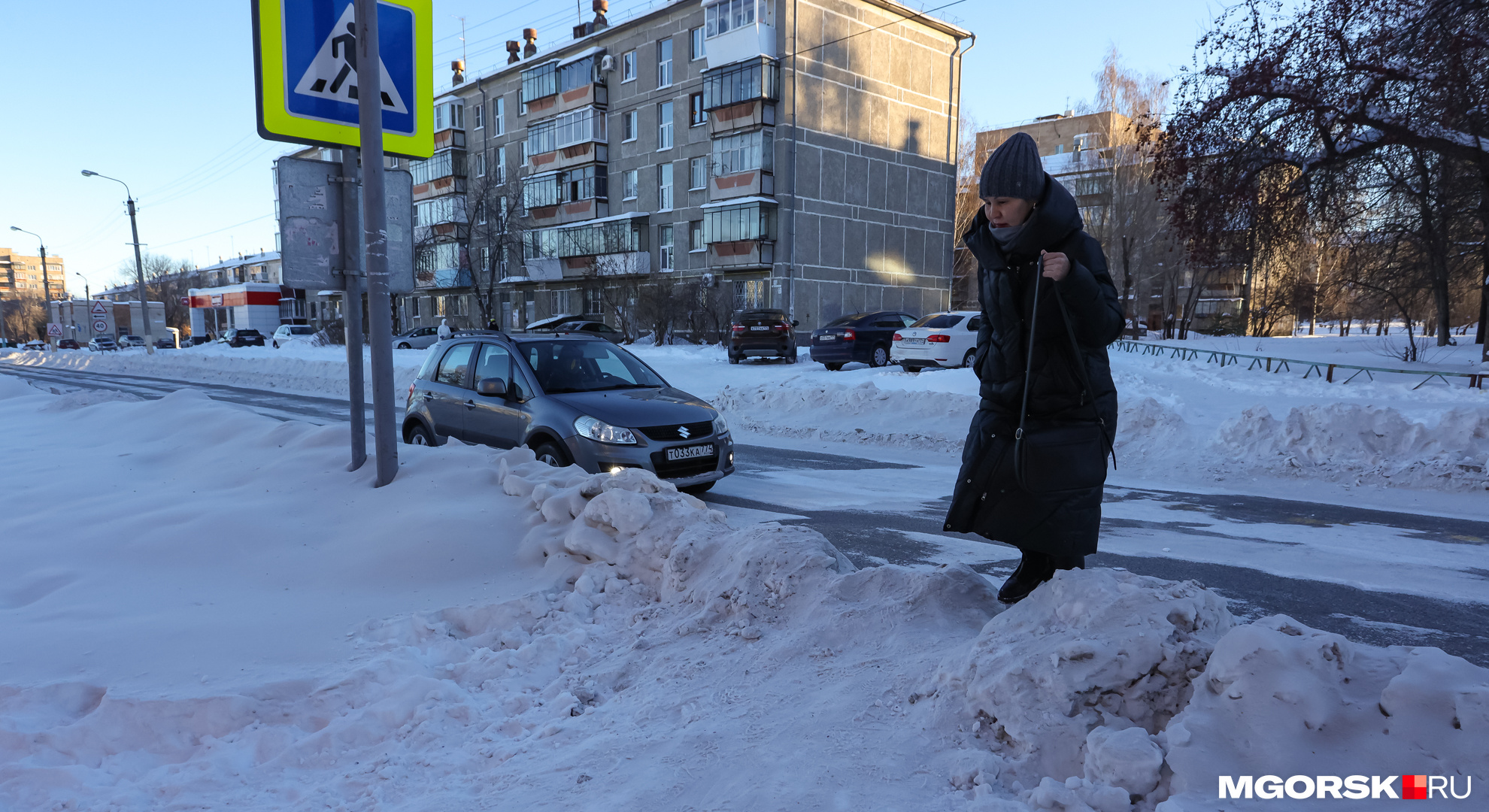 На уборку снега в Правобережном районе было много жалоб от горожан