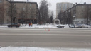 Машина сбила подростка на пешеходном переходе в Новосибирске