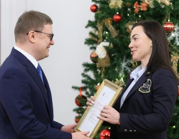 Алексей Текслер в прошлом году поздравил Татьяну за высокие достижения в спорте Алексей Текслер в прошлом году поздравил Татьяну за высокие достижения в спорте