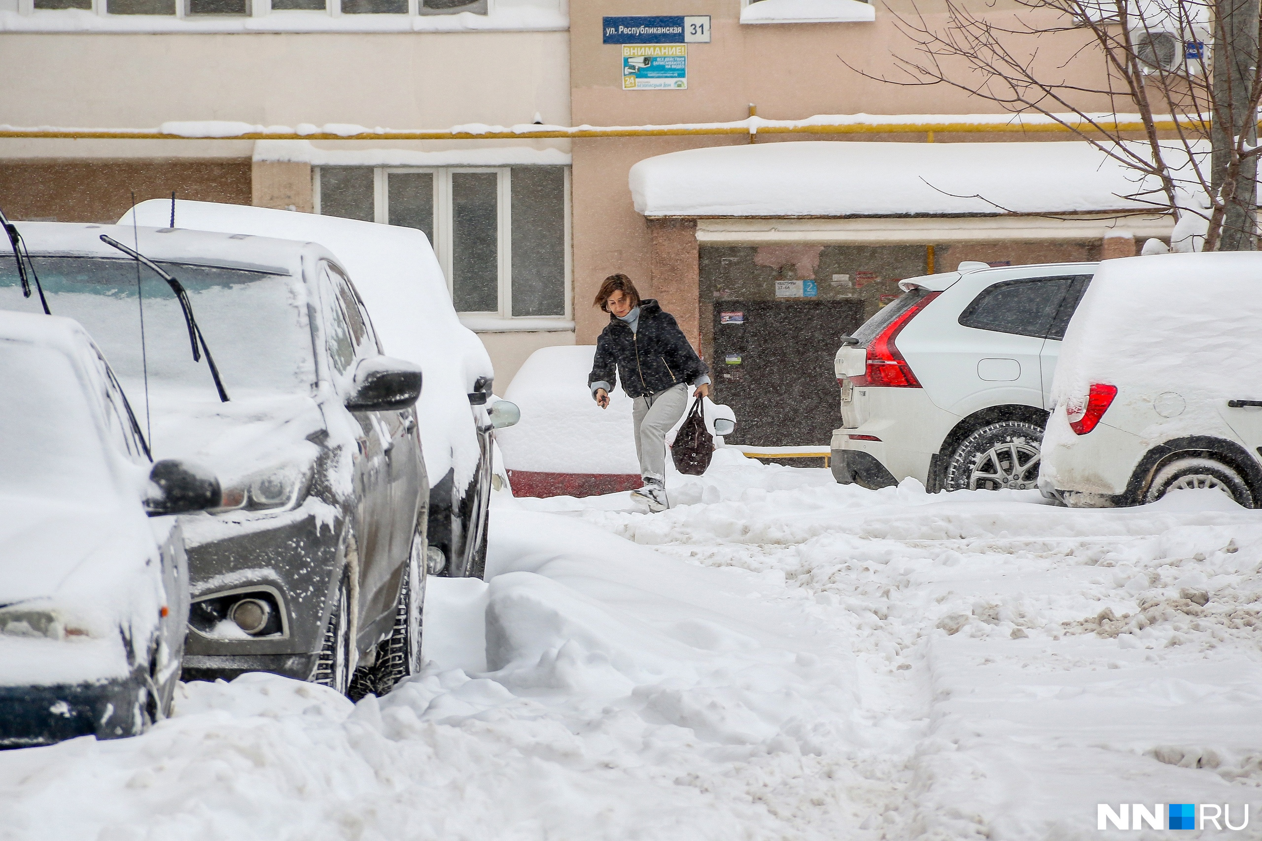 Снег в нижнем новгороде