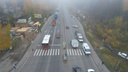 Фотофакт: с утра в Перми на улице Якутской образовалась серьезная пробка