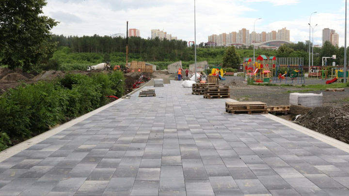 В центре Кемерова построят взлетную полосу: посмотрите, как изменился реконструируемый Парк Жукова
