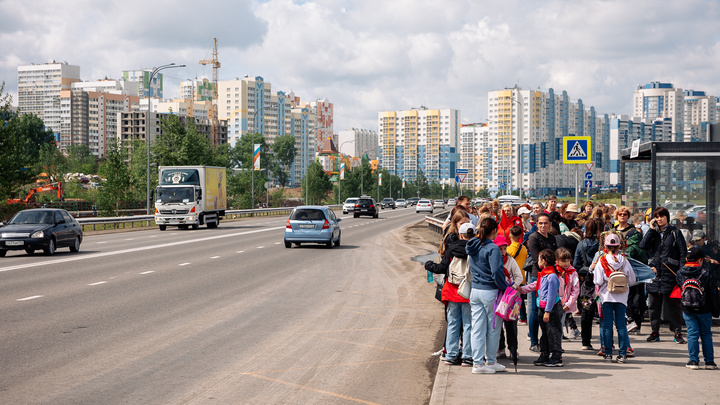 В Кемерове реконструируют оживленный перекресток на Притомском и построят тротуары на Терешковой