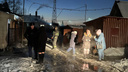 Под Новосибирском 6 семей остались без жилья после пожара