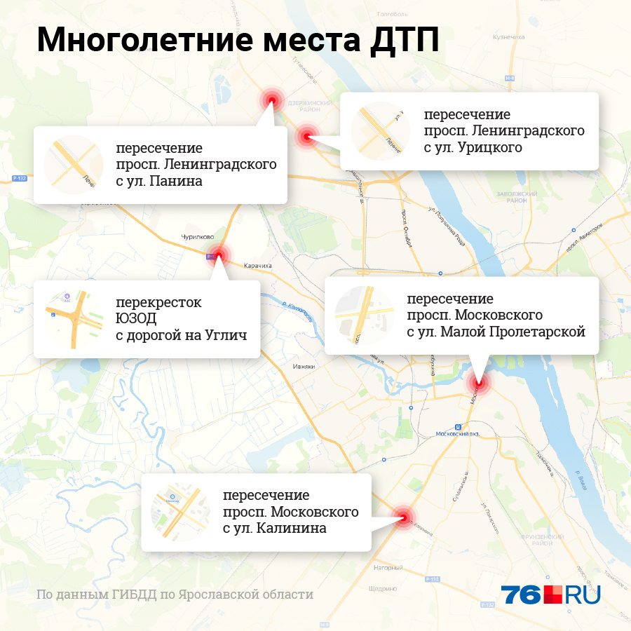 Карта камер ярославль. Карточка ДТП ГИБДД. Малая Пролетарская Ярославль пересечение с московским. Карта перекресток Ярославль.