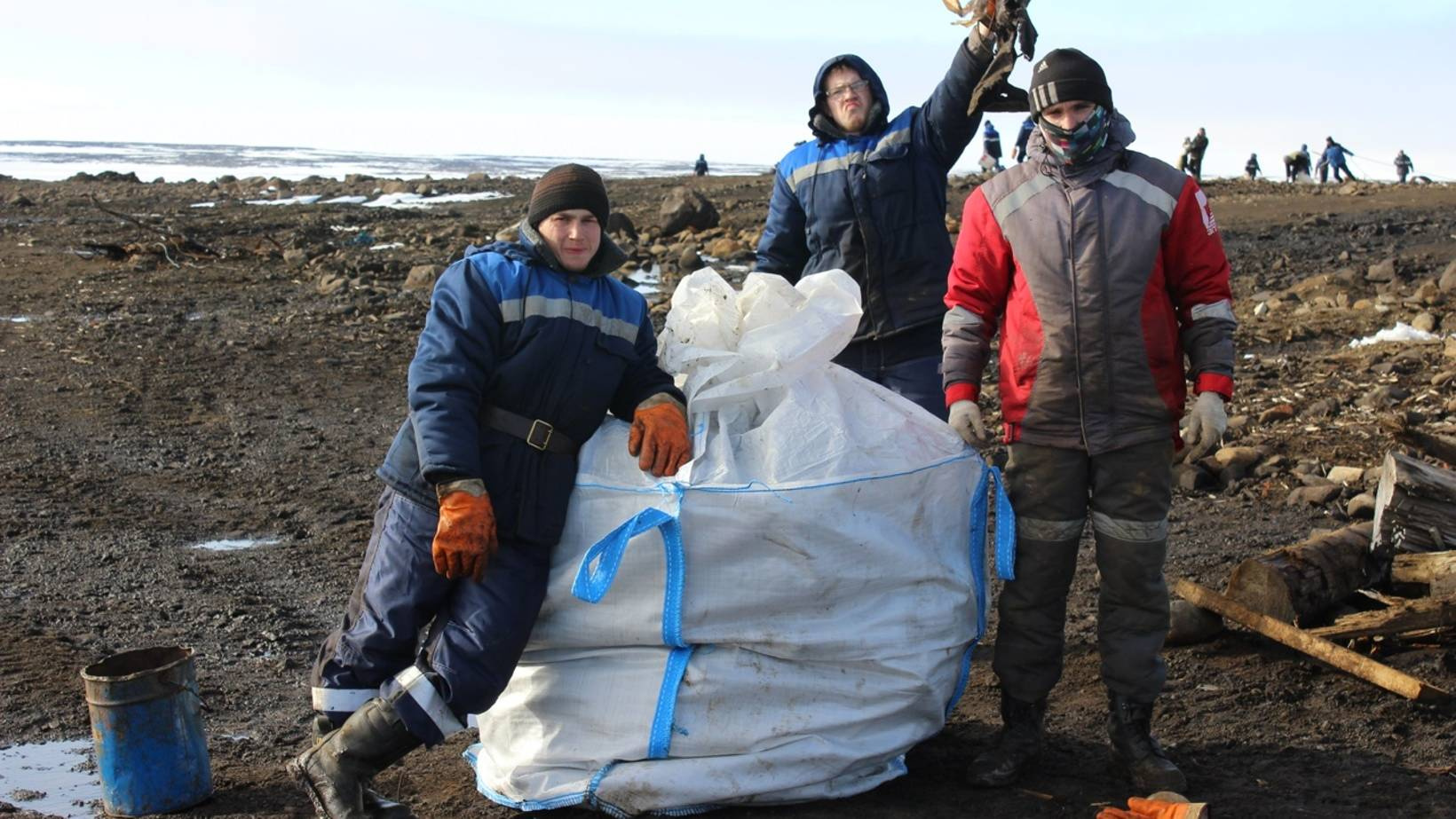 За все время работы по уборке Арктики «Гандвик» вывез 2184 тонны мусора и собрал 350 тонн металлолома