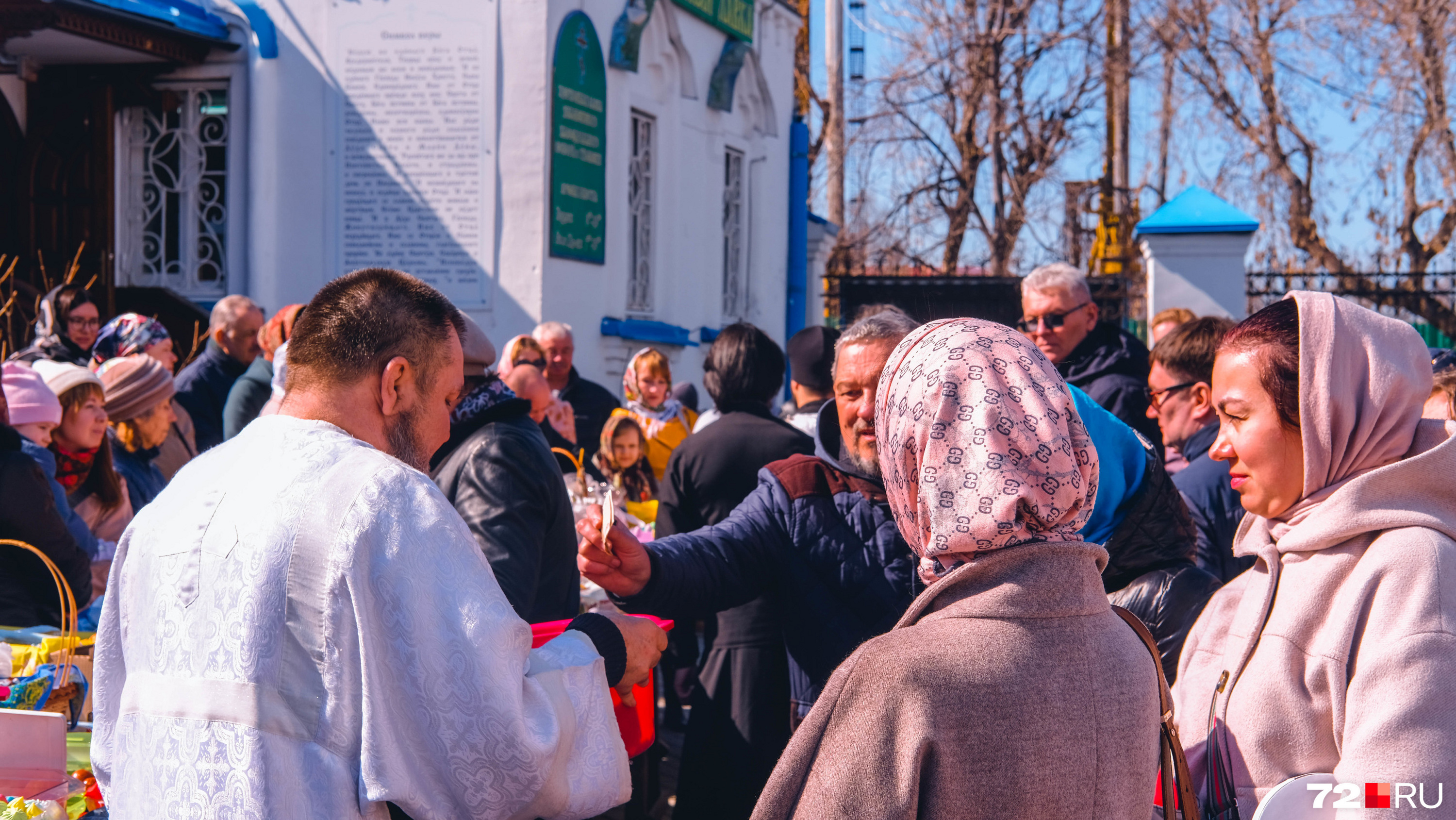 Пасха в Знаменском соборе Барнаула