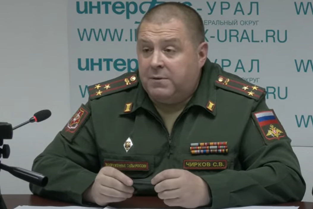 Сергей Чирков — военный комиссар Свердловской области