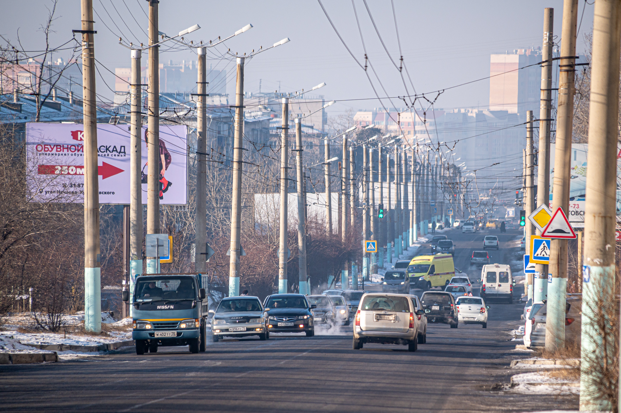 Участок улицы Новобульварной в Чите отремонтируют к осени 2023 года