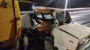 18-летний челябинец погиб, выехав на ВАЗе со второстепенной дороги под КАМАЗ на Копейском шоссе