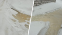 Подвалы с водой и «каток» у домов: новосибирцы сообщили о затоплении в Дзержинском районе