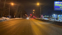 Пьяный водитель наехал на пешехода на улице Петухова в Новосибирске