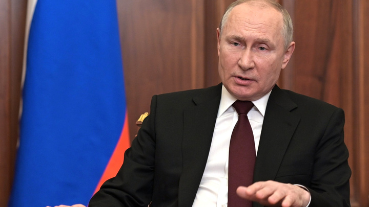 «Терпеть было невозможно»: Путин объяснил начало спецоперации на Украине