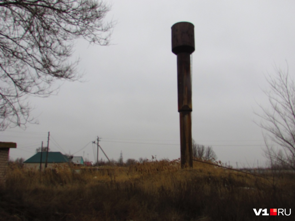 Неработающая водонапорная башня