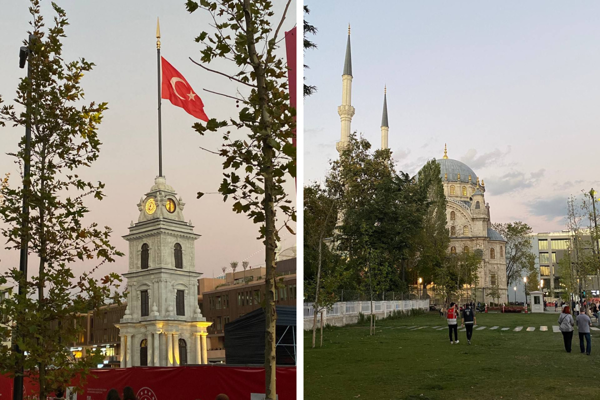 В Стамбуле русских людей немного, они встречаются чаще в туристических местах