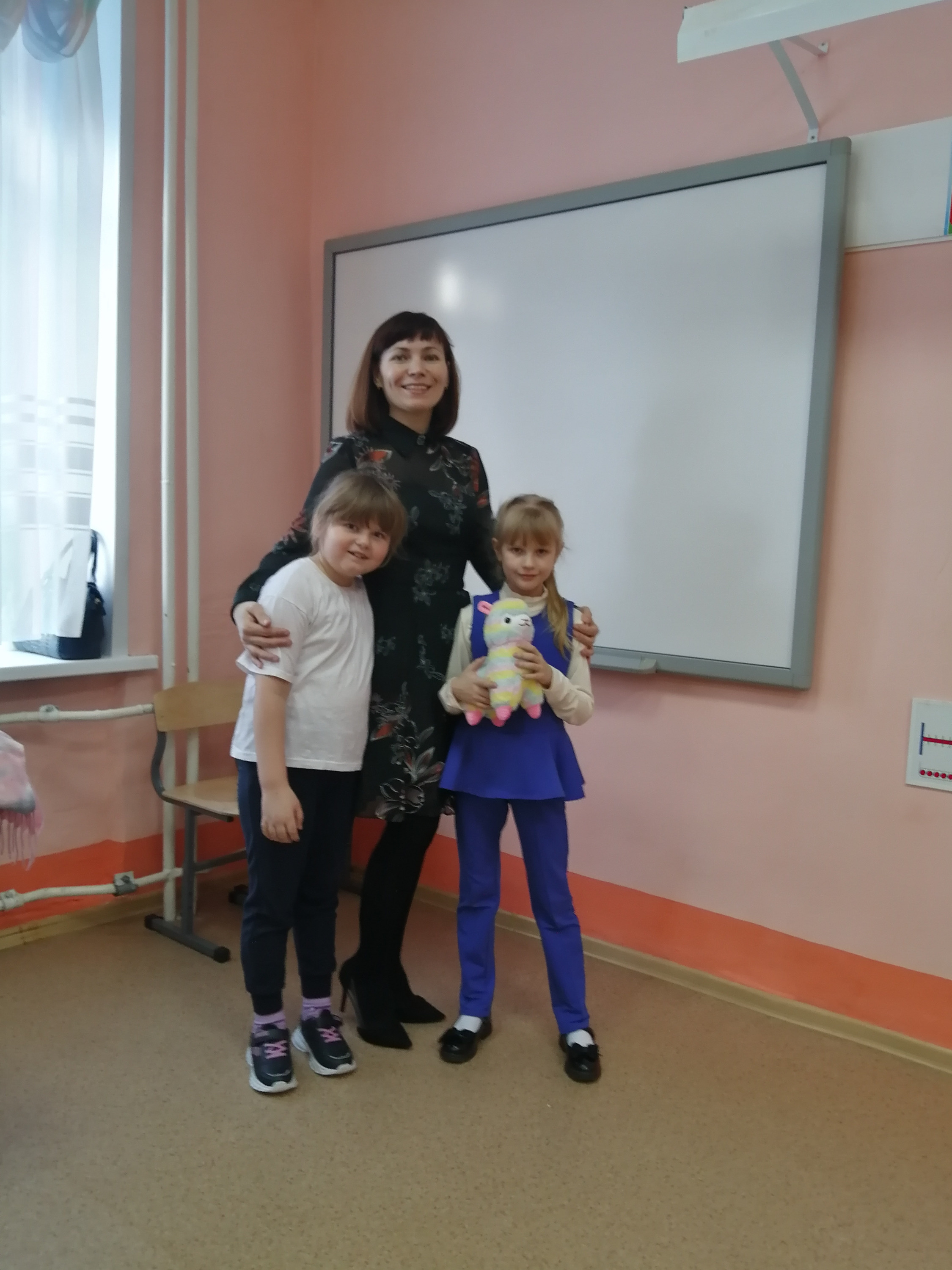 Ольга с ученицами