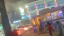 В центре Челябинска вспыхнул троллейбус
