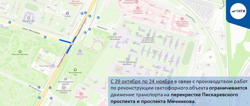 Пискаревский 25 на карте