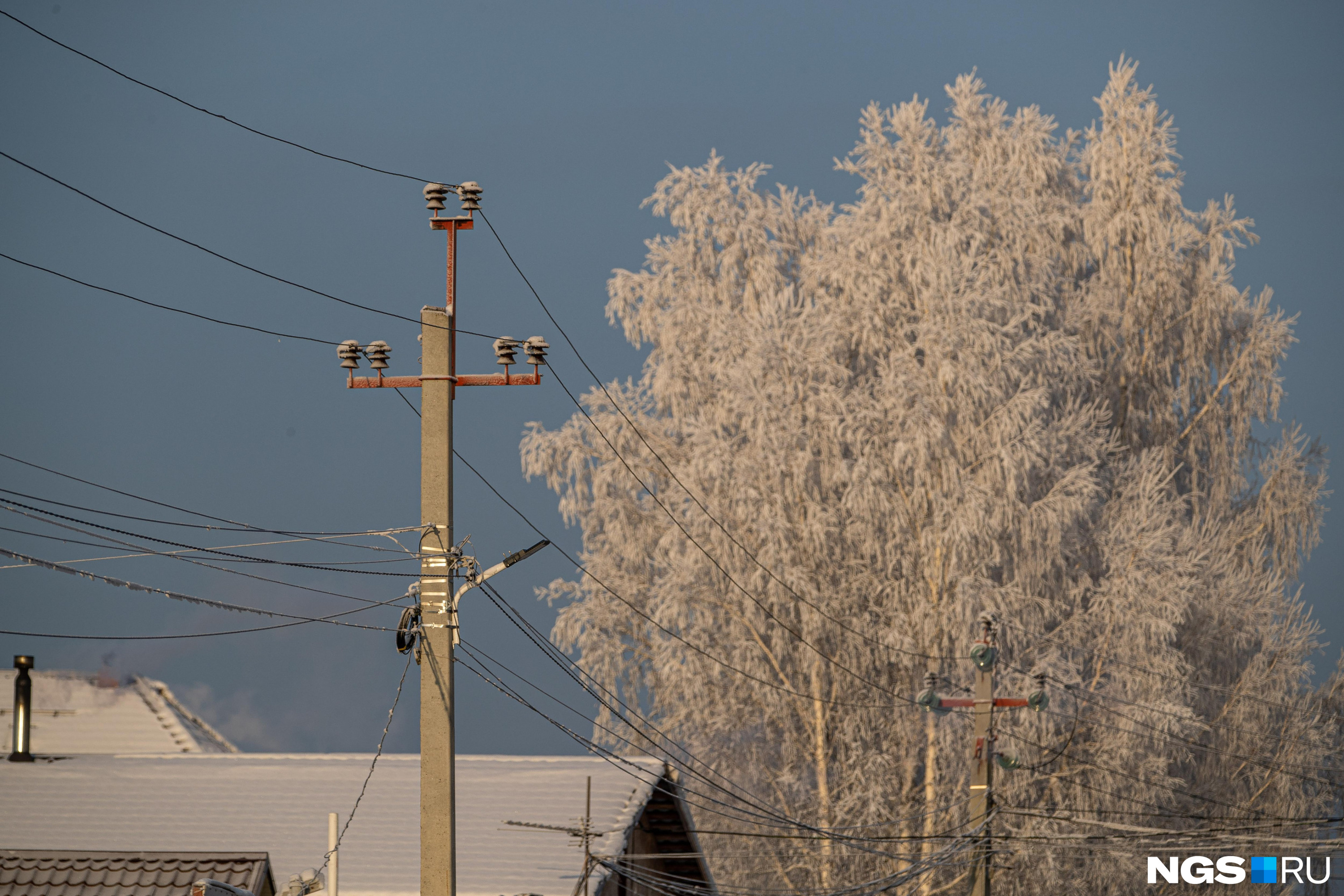 Поселок Мама остался без света в Иркутской области утром 10 января