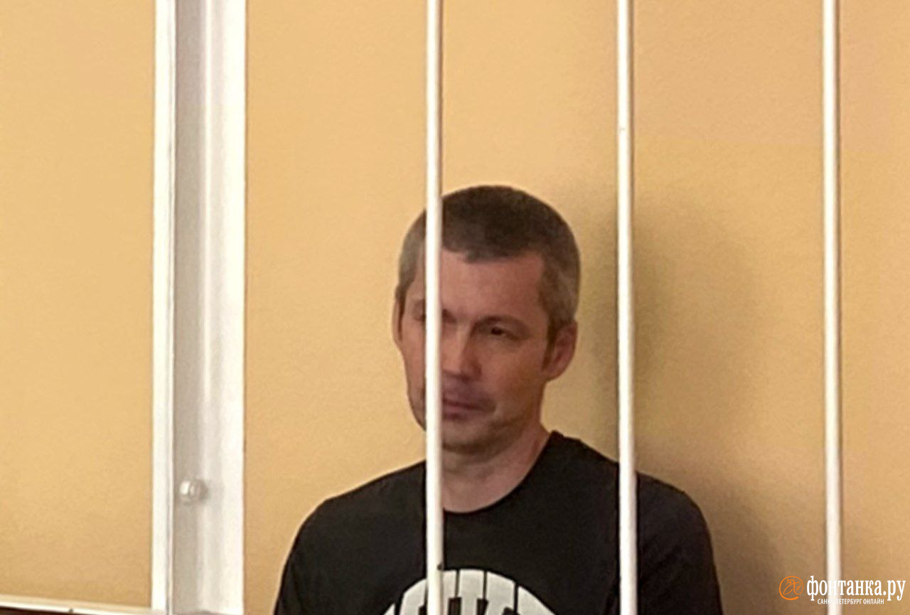 Иван Худяков в зале суда