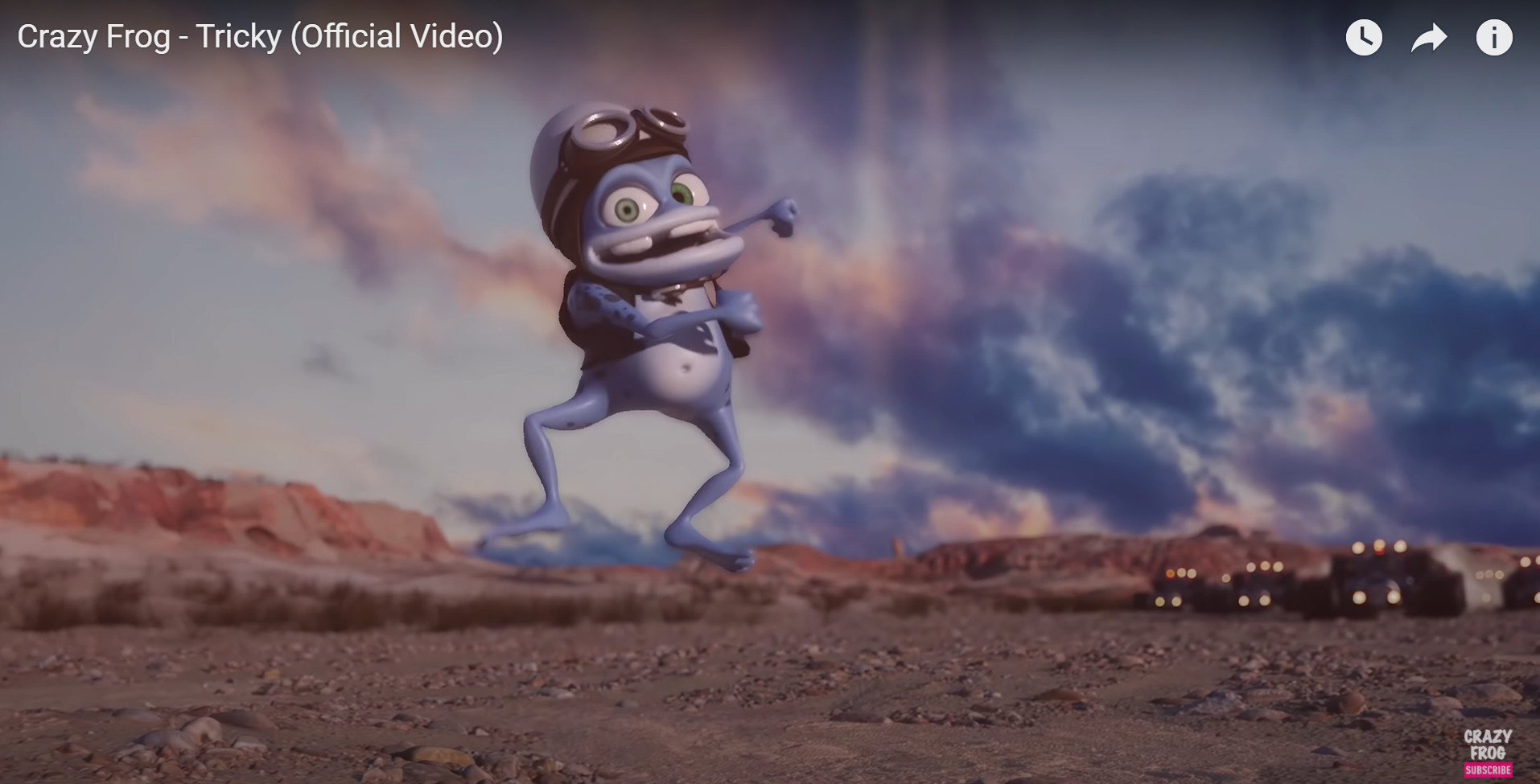 Crazy Frog вернулся спустя 11 лет, но без гениталий. Вышел новый клип с  синим лягушонком - 10 декабря 2021 - ФОНТАНКА.ру