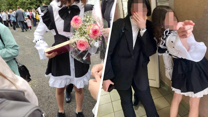 «Девочки в брюках — тоже пропаганда?»: екатеринбуржцы заступились за школьника, пришедшего на линейку в платье
