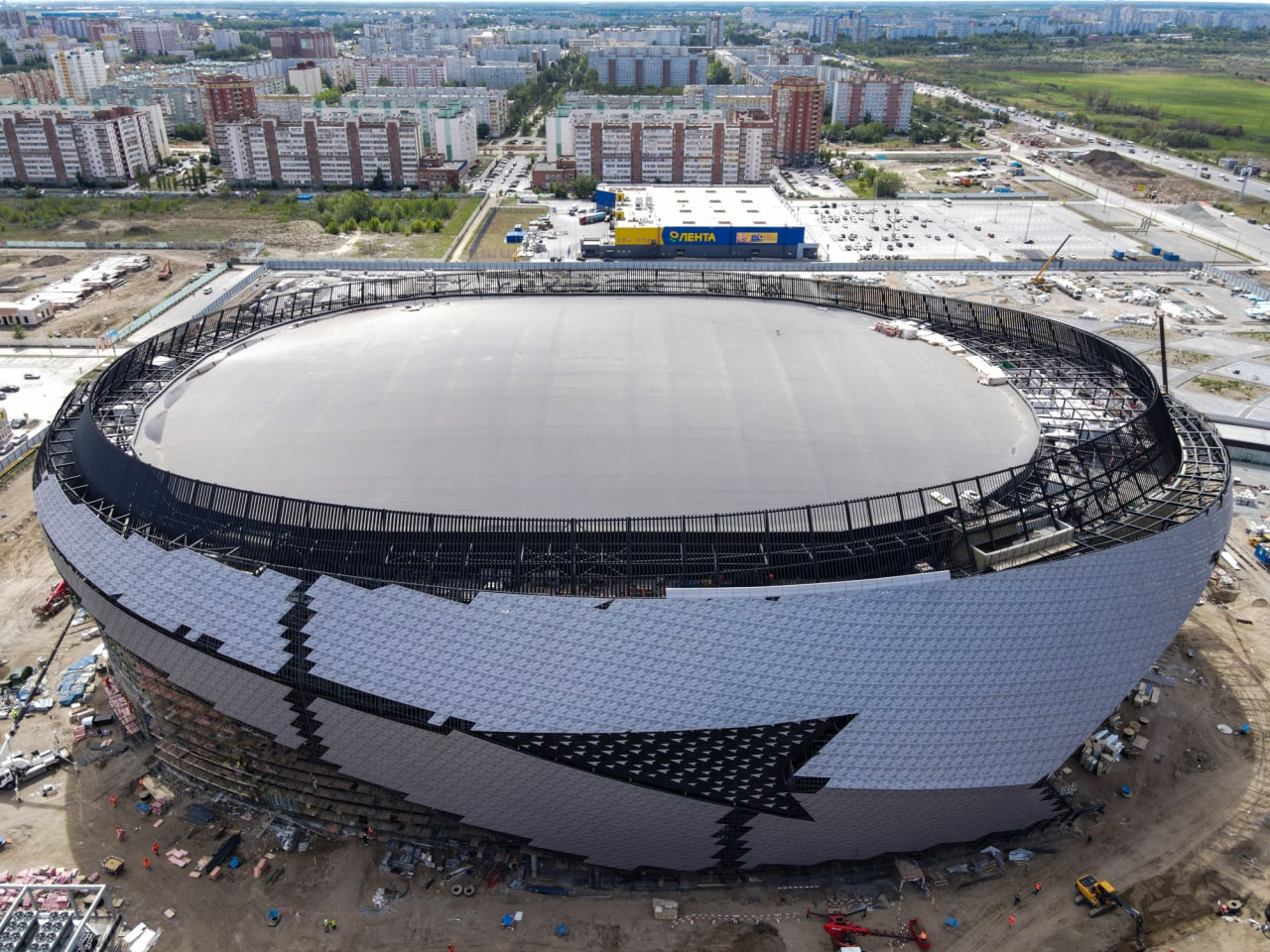 Арена Авангард Омск новая