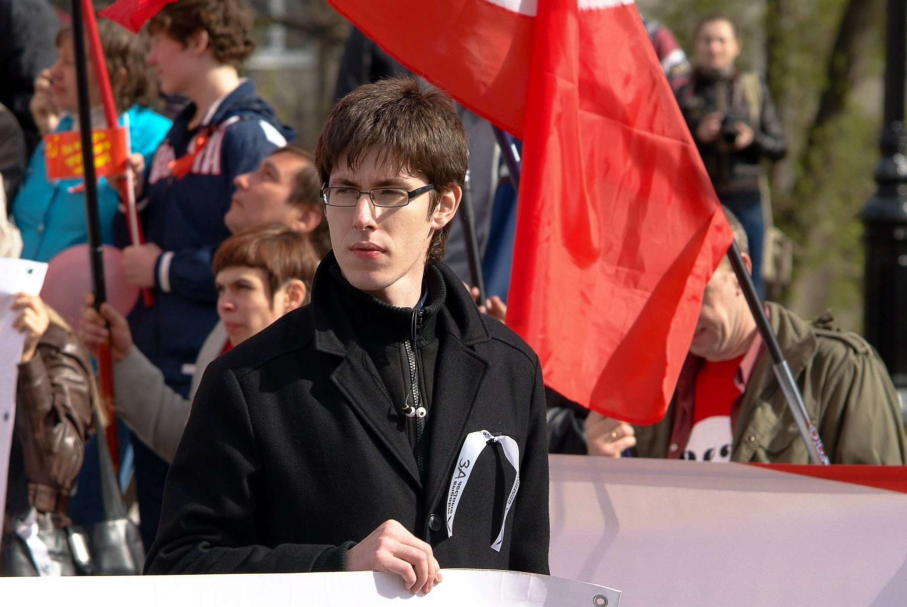Андрей Рудой — в начале 10-х годов во время белоленточных протестов