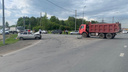 Насмерть разбился водитель ВАЗа о китайский грузовик «Хово» под Новосибирском