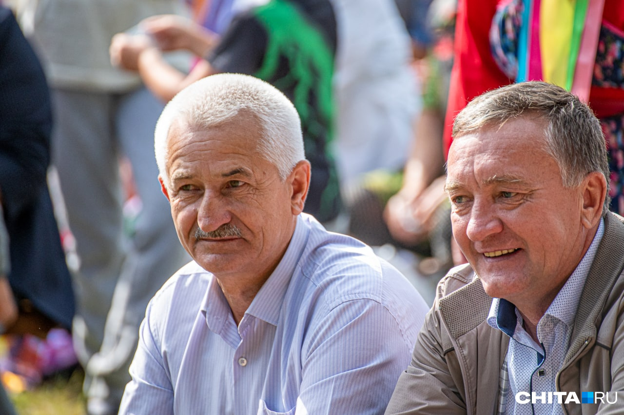 Александр Грешилов — слева, был на «Круговой» все дни фестиваля