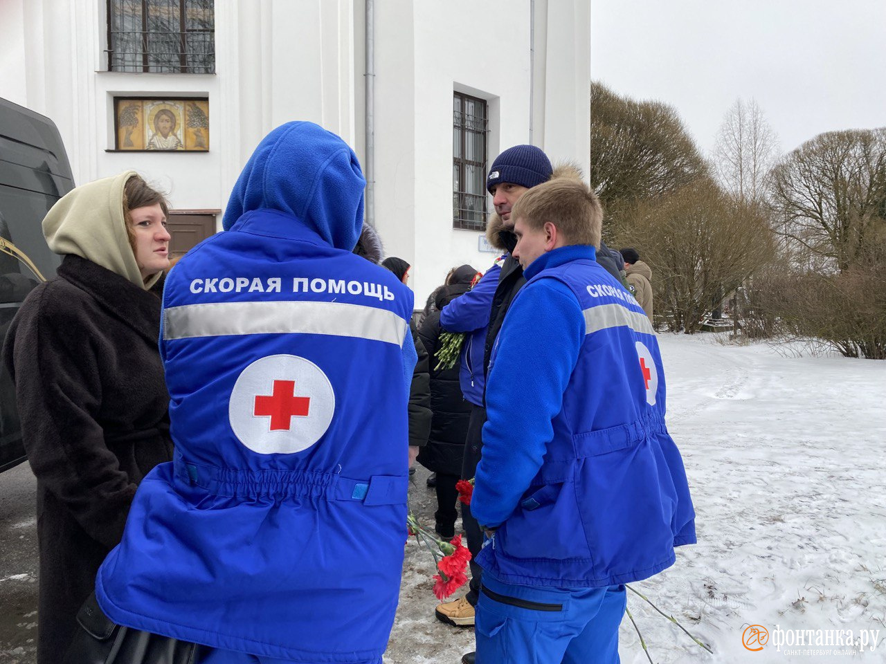 В Петербурге простились с водителем скорой помощи, который погиб  добровольцем - 25 января 2023 - ФОНТАНКА.ру