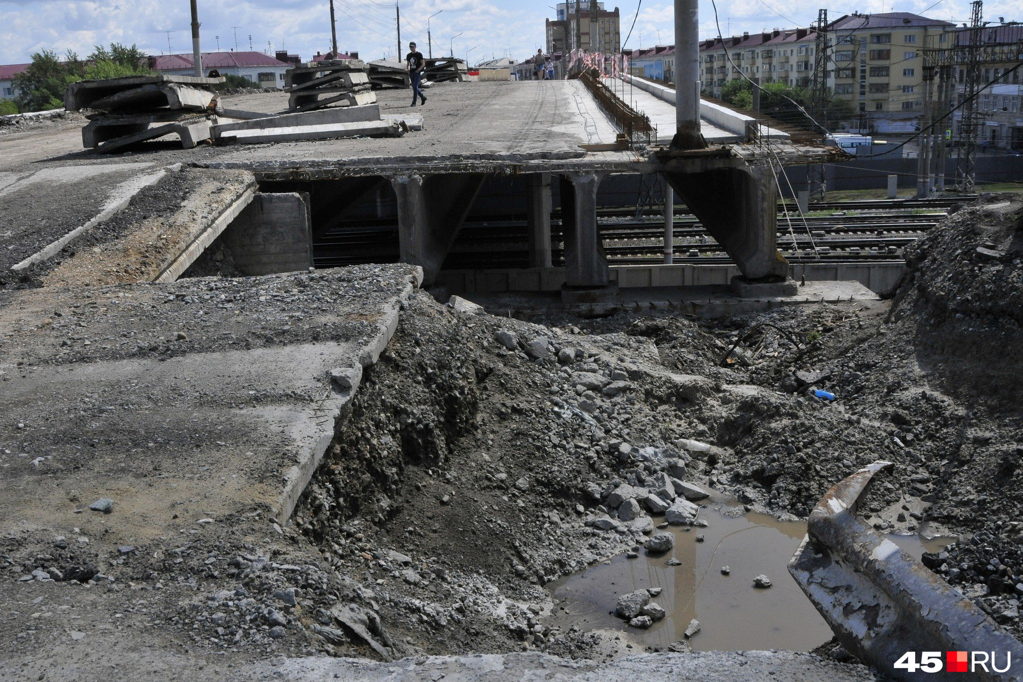 Курган некрасовский мост