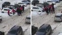 «Не поделили дорогу»: стали известны подробности массовой драки с участием курьеров «Самоката» в Новосибирске