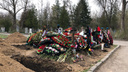 На Аллее Героев Северного кладбища Ростова появились 11 могил военнослужащих
