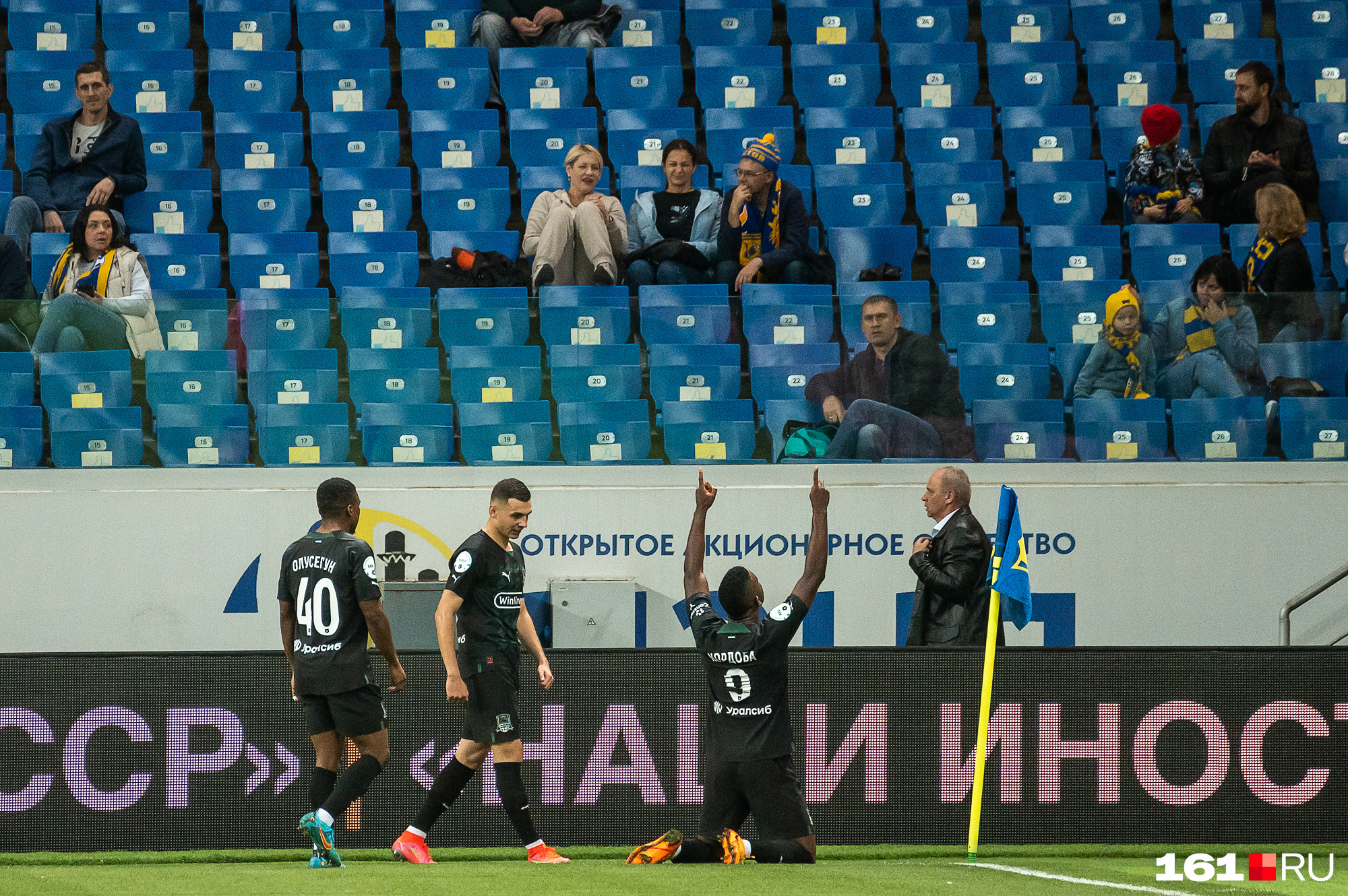На <nobr class="_">30-й</nobr> минуте Кордоба забил второй гол «Краснодара»