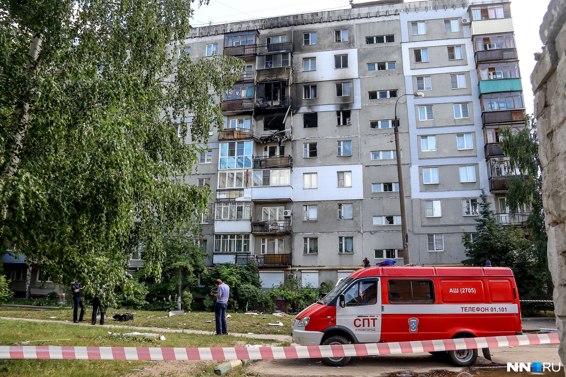 Так выглядел дом на Краснодонцев после взрыва Так выглядел дом на Краснодонцев после взрыва