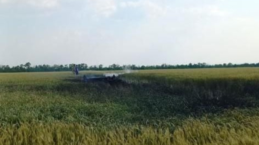 В Ростовской области разбился еще один военный самолет