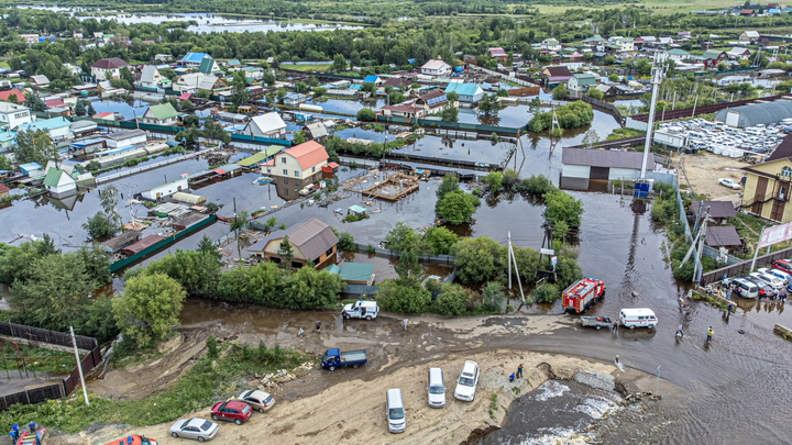 Читинское наводнение — 2022. День второй: фото с трассы