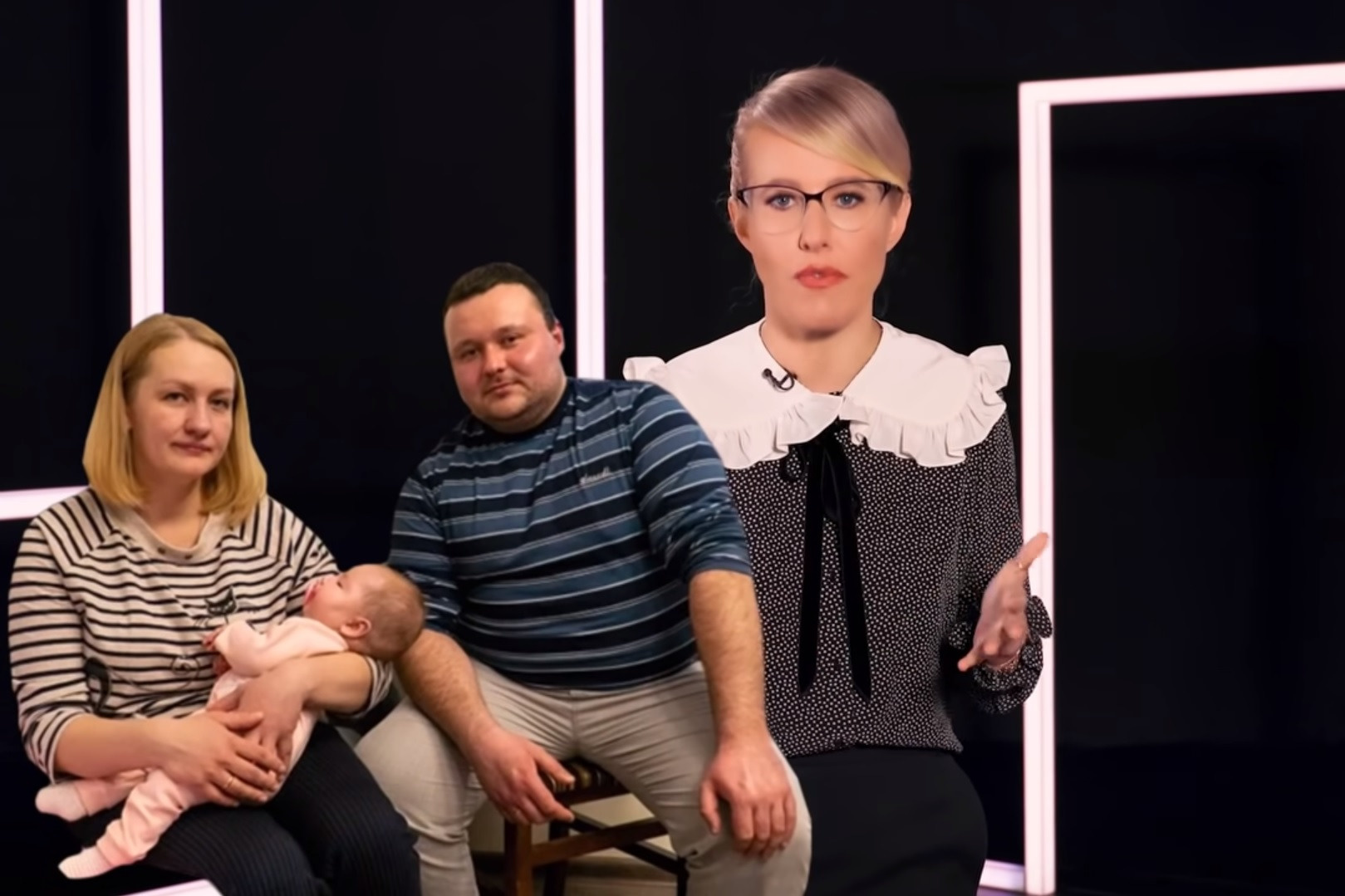 Ксения Собчак показала своего двойника с британского телеканала