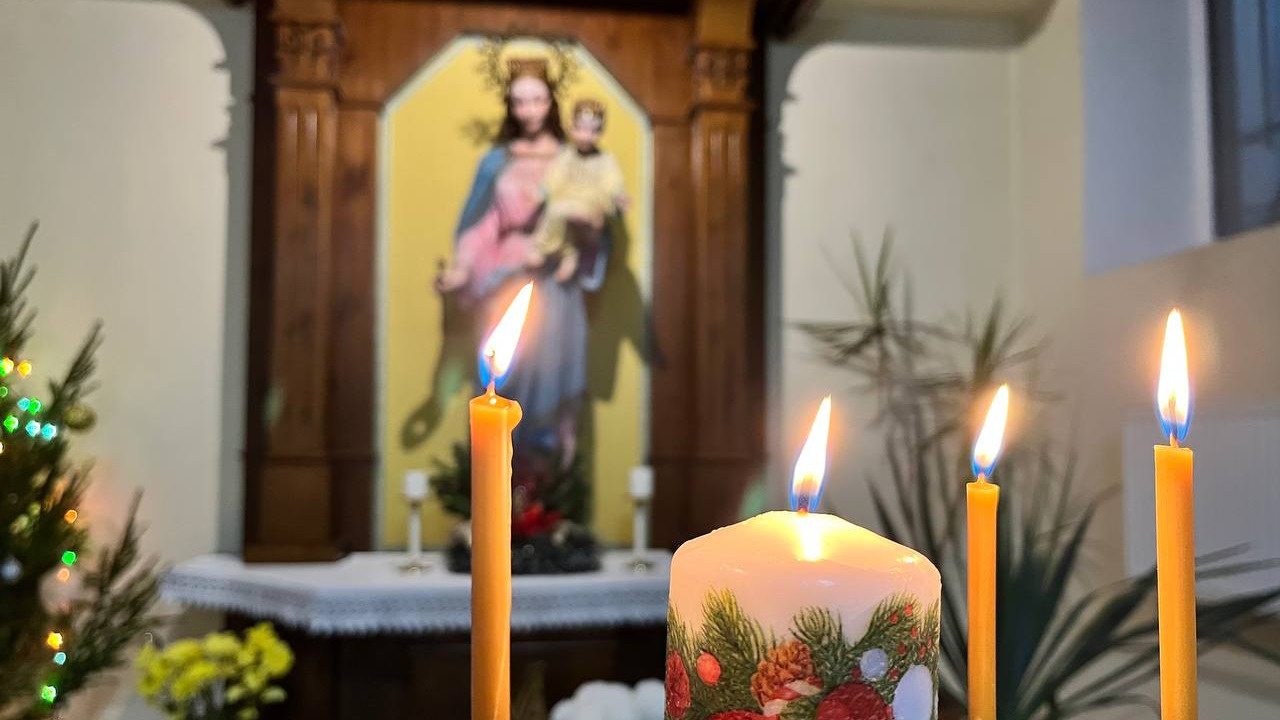 Как католики Ростова встретили Рождество — фоторепортаж