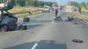 Оторвало кузов: в Самарской области на трассе <nobr class="_">М-5</nobr> три человека погибли в ДТП