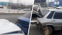 Опасный паровозик: в Самарской области произошло массовое ДТП