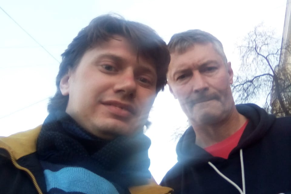 Владислав Ариничев с бывшим мэром Екатеринбурга Евгением Ройзманом