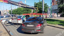Эвакуировали и штрафовали: в центре Ярославля ГИБДД устроила облаву на нарушителей правил парковки