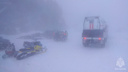 Турист на снегоходе погиб <nobr class="_">из-за</nobr> схода лавины в Хакасии — тело откапывали спасатели